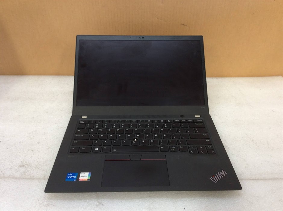 LENOVO T14S Laptop I5-GEN10 NO RAM&HDD Black