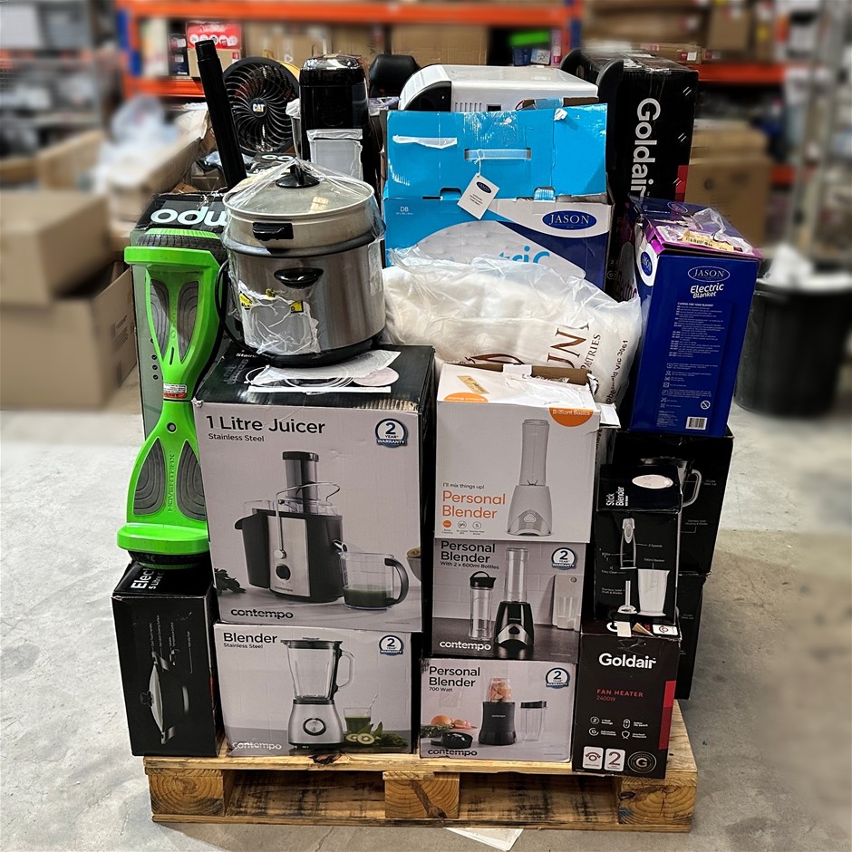 Approx 40 x Household Appliances/Electronics: Espresso Machine, Vacuum Clea