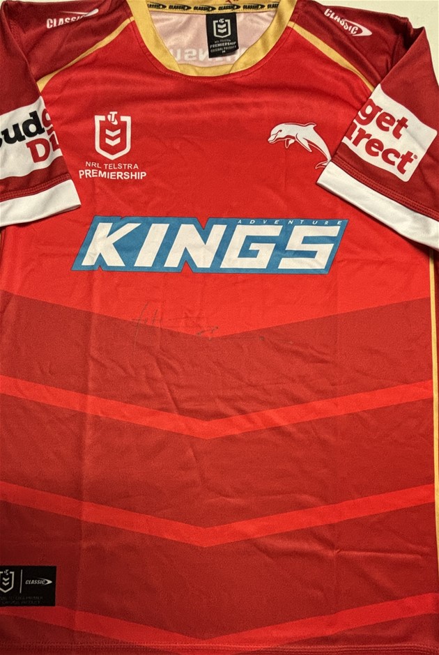 ISAIYA KATOA SIGNED DOLPHINS JERSEY