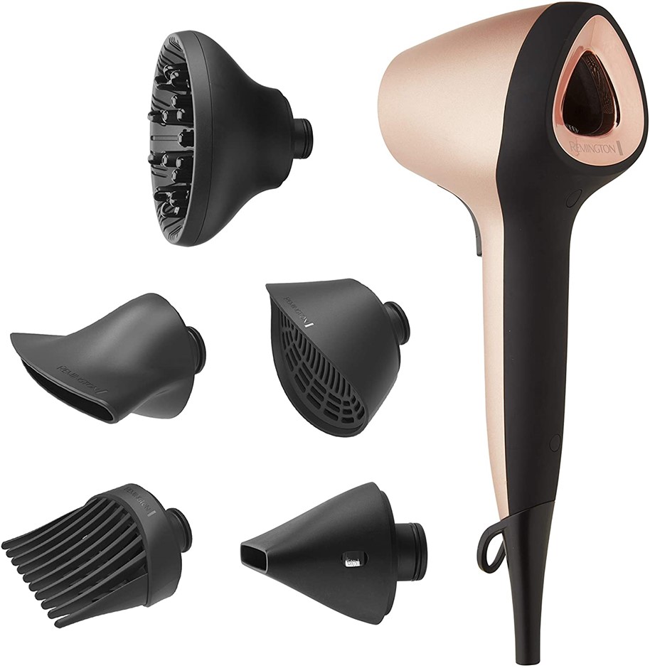 REMINGTON Air 3D Plus Hair Dryer with 1800W High Torque Motor. NB: Minor us