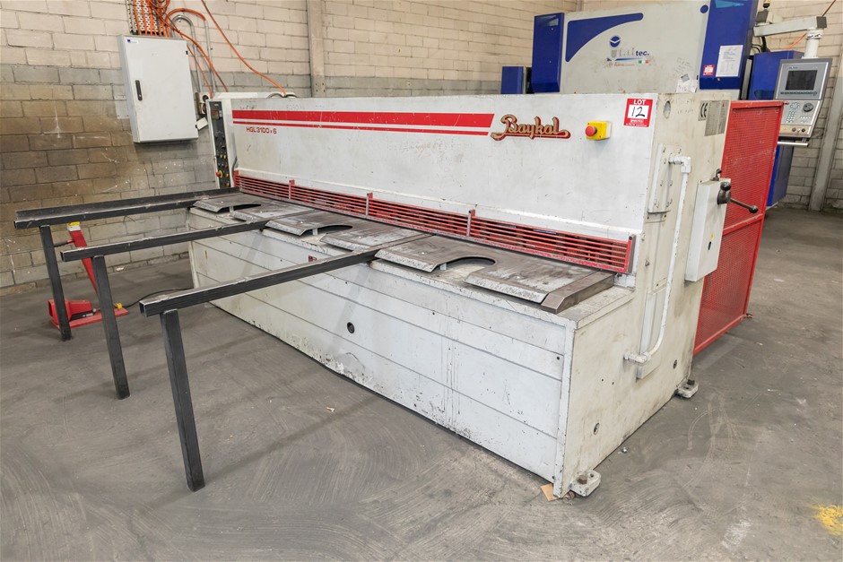 2004 Baykal HGL/3100X6 Hydraulic Guillotine