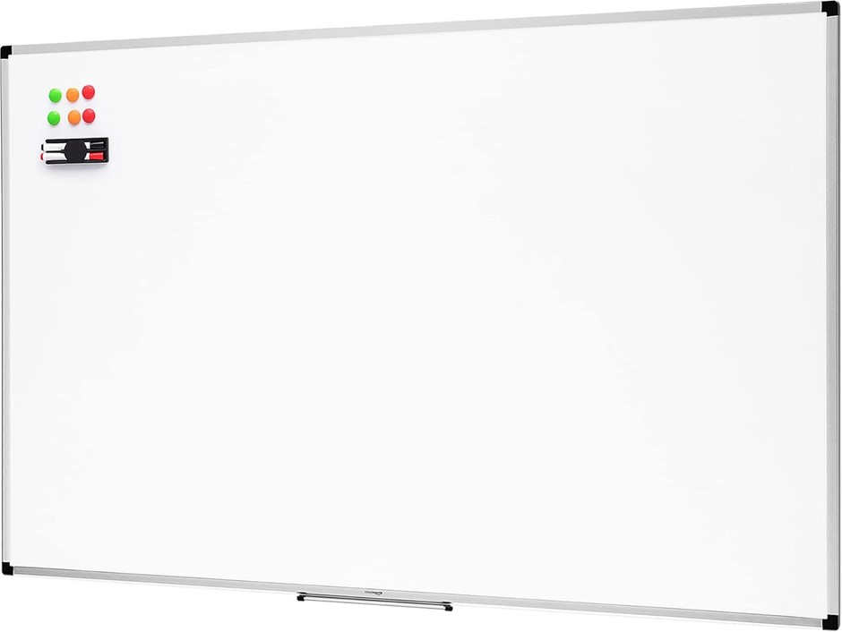 GENERIC Magnetic Whiteboard for School, Classroom, Office & Home (233cm x 1