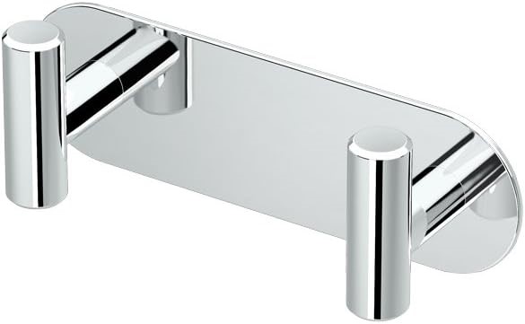 GATCO Latitude Chrome Double Hook, 1291. NB: Slightly damaged box.