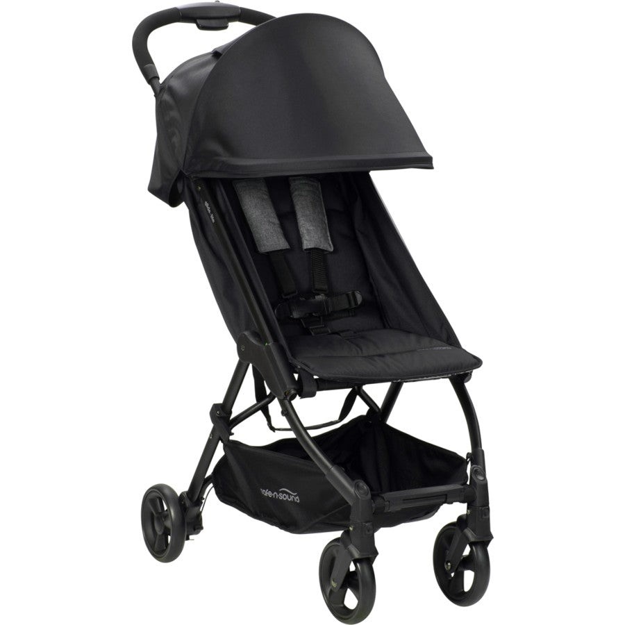 SAFE N SOUND Glide Lite Stroller, Black. NB: Minor Use & Not Boxed.