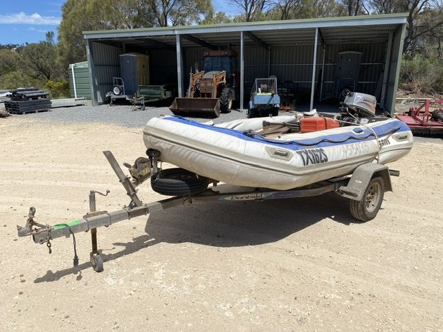Unreserved Gemini GRX420 RIB Power Boat