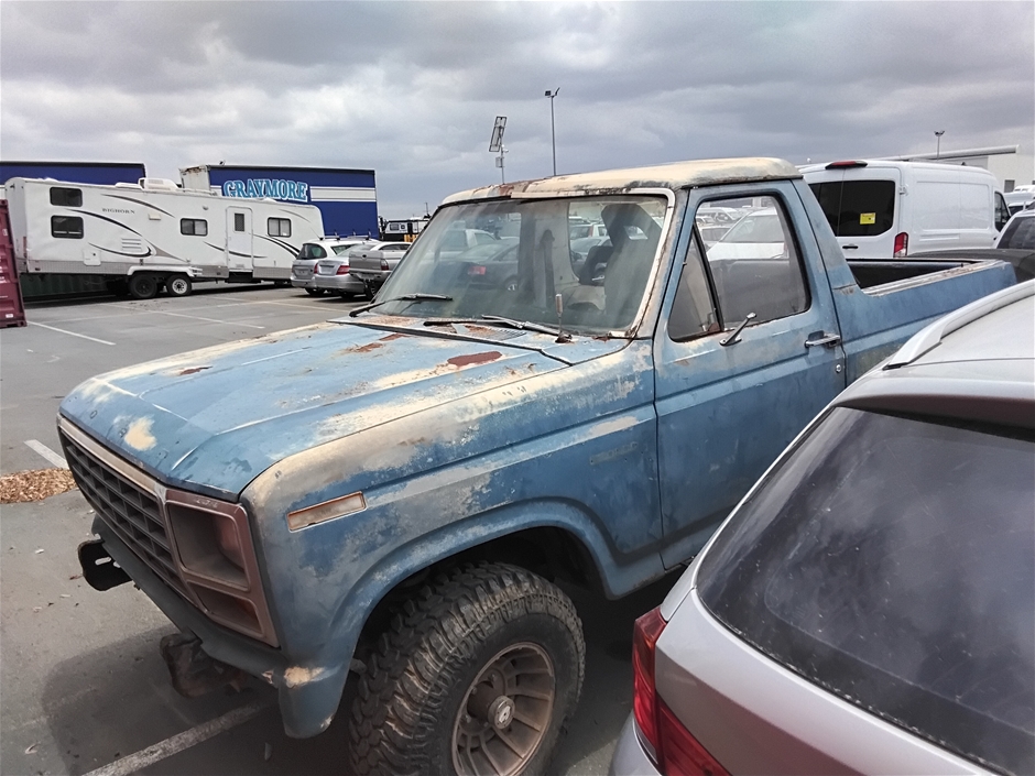1981 Ford Bronco Manual SUV
