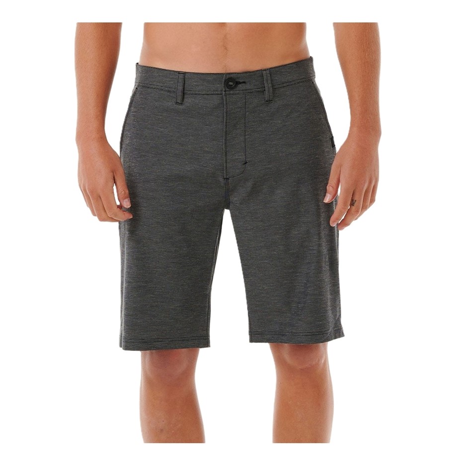 RIP CURL Men's Phase 21" Boardwalk Shorts, Size 28, Black. RRP: $79.99. Bu