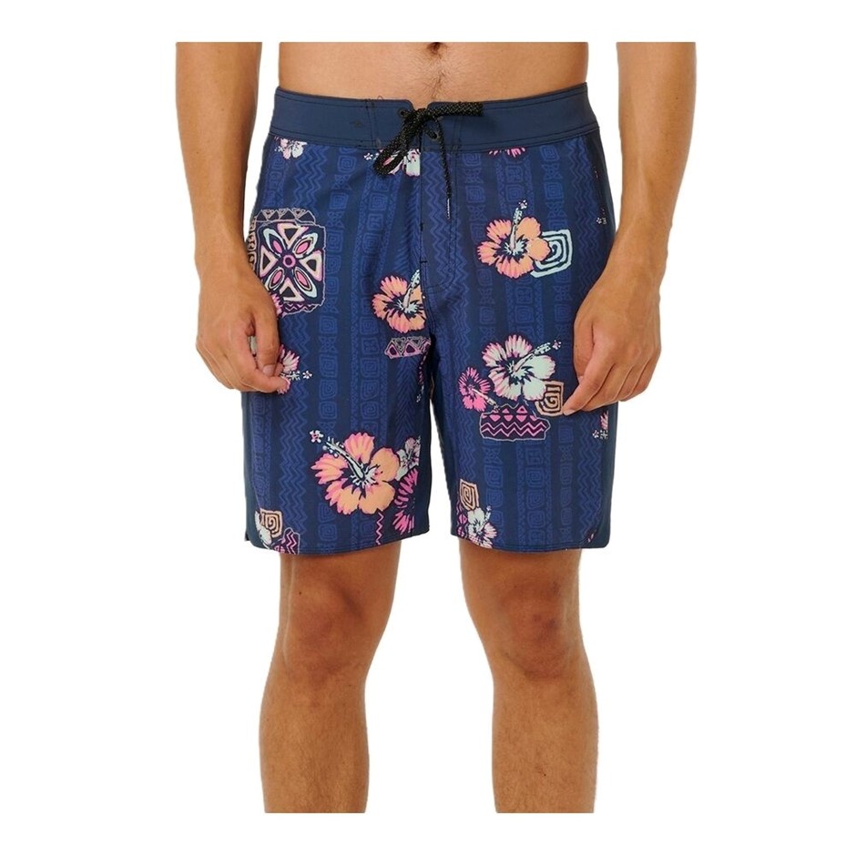 RIP CURL Men's Mirage 3-2-One Ultimate 19" Boardshorts, Size 32, Navy / Ora