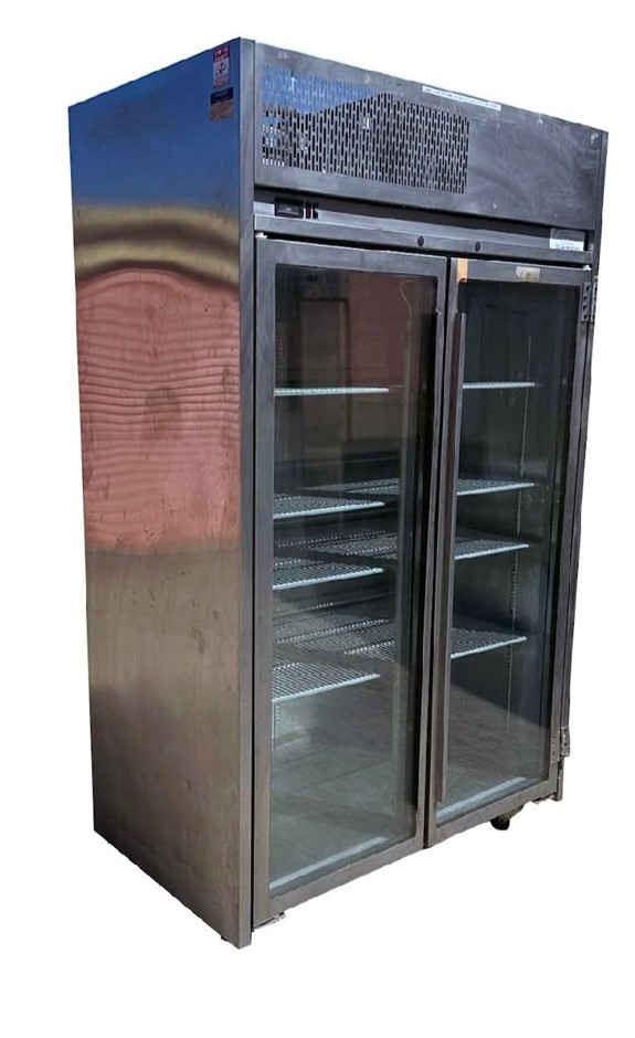 Williams 2 door upright display fridge