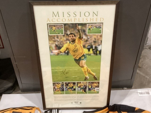 <p>Mission Accomplished-John Aloisi Lithograph In Frame</p>