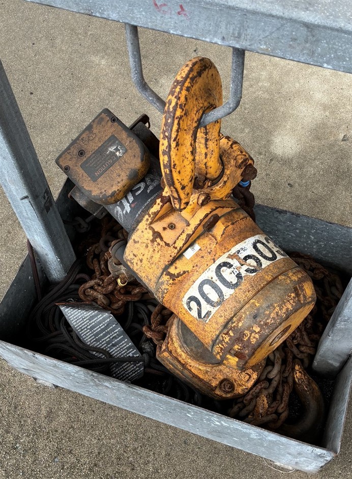 2012 Harrington TRC6000C-30 Air Hoist - 6.0t - 9m - Mackay