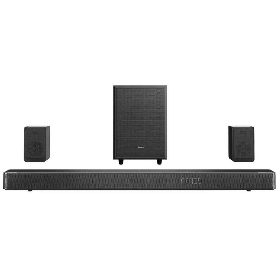 HISENSE 5.1.2 Channel Dolby Atmos Soundbar With Wireless Subwoofer And Rear