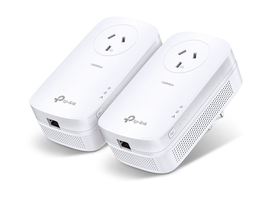 TP-LINK AV1300 Gigabit Passthrough Powerline Starter Kit, TL-PA8010P NB: No