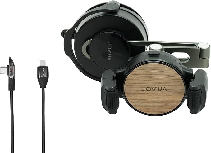 JOWUA 6D Tesla Compatible Invisible Foldaway Car Phone Mount (Qi2 Universal