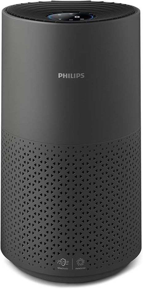 PHILIPS 1000i Series Air Purifier for Medium Rooms AC1715/11, Charcoal.