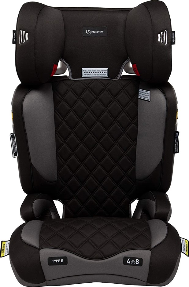 INFASECURE Aspire Premium Booster Seat for 4 to 8 Years, Night (CS6213).