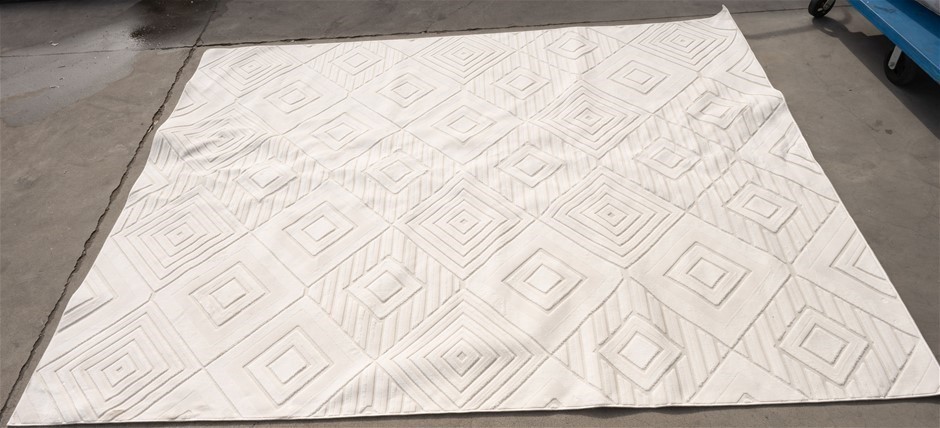 GERTMENIAN Colarmar Indoor Area Rug, 240 x 305cm, Serra Cream. NB: Has been