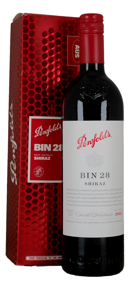 Penfolds Bin 28 Shiraz 2022 (1x 750mL), SA.