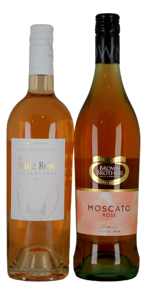 Rose Mixed Pack (2x 750mL), Multi Region. 