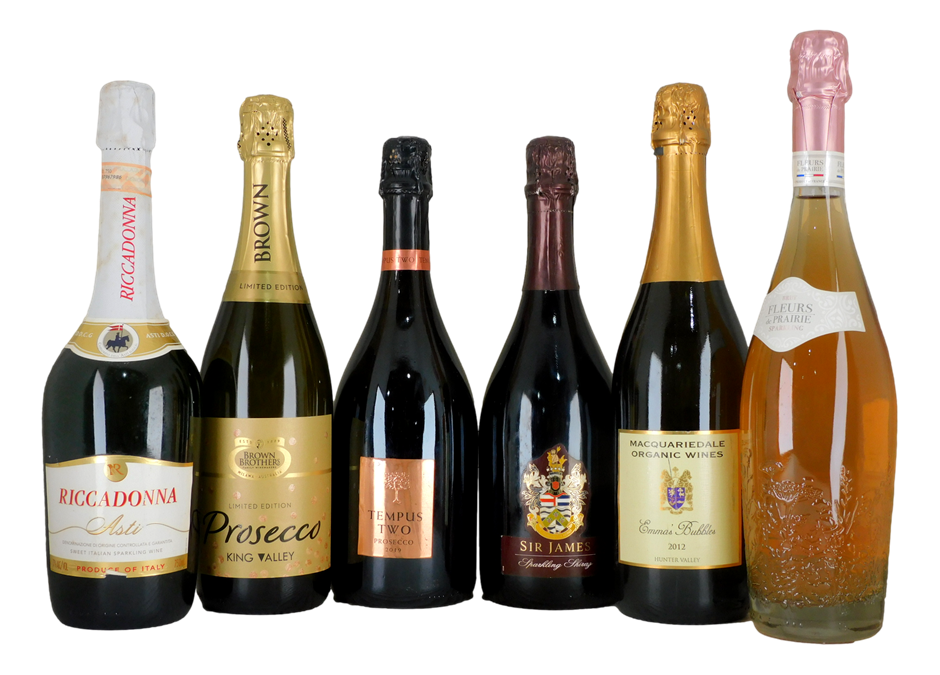 Sparkling Wine Pack (6x 750mL), Multi Region.