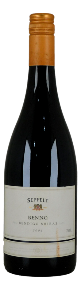 Seppelt Benno Bendigo Shiraz 2006 (1x 750mL), VIC.