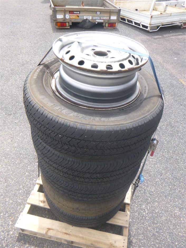 <p>Hilux 2wd Rims and Tyres</p>