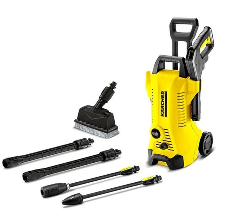 KARCHER K3 Pressure Washer 1950psi with Deck Kit. NB: Has been use & Not in