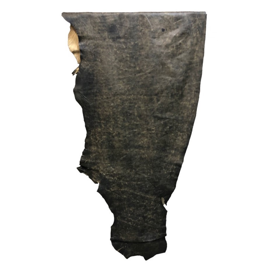 10 Sqft Large Top Grade Rustic Brown Colour Cow Leather Hide