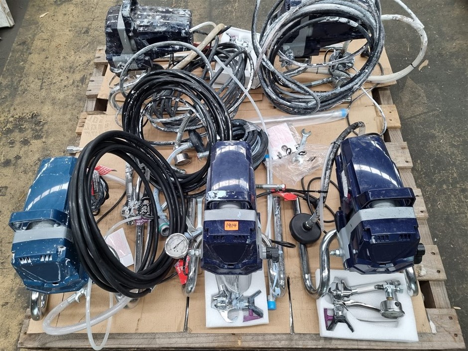 Airless Spray Station 1100W X 5 units