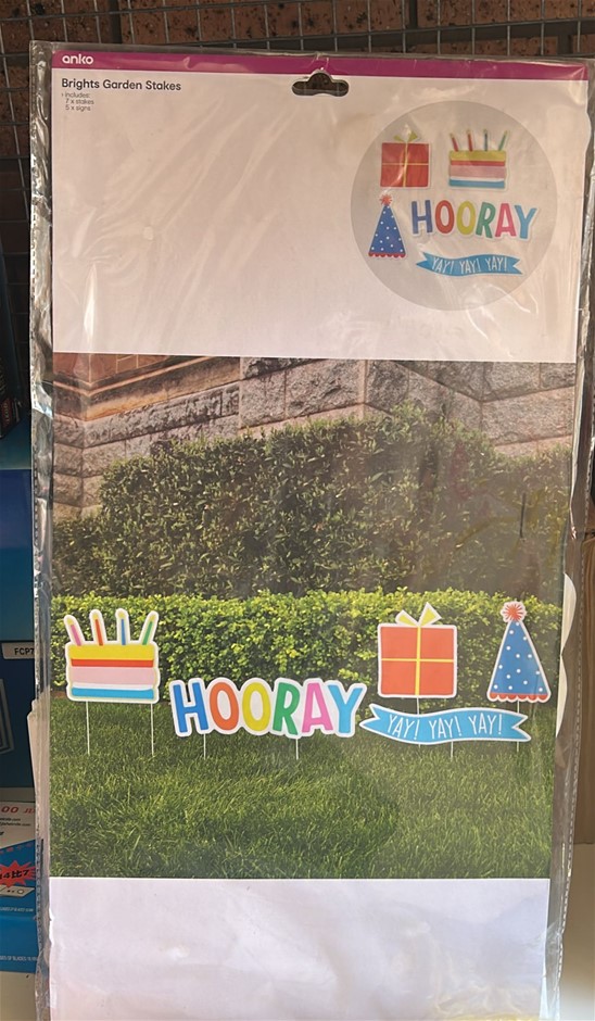 ANKO Brights Garden Stakes