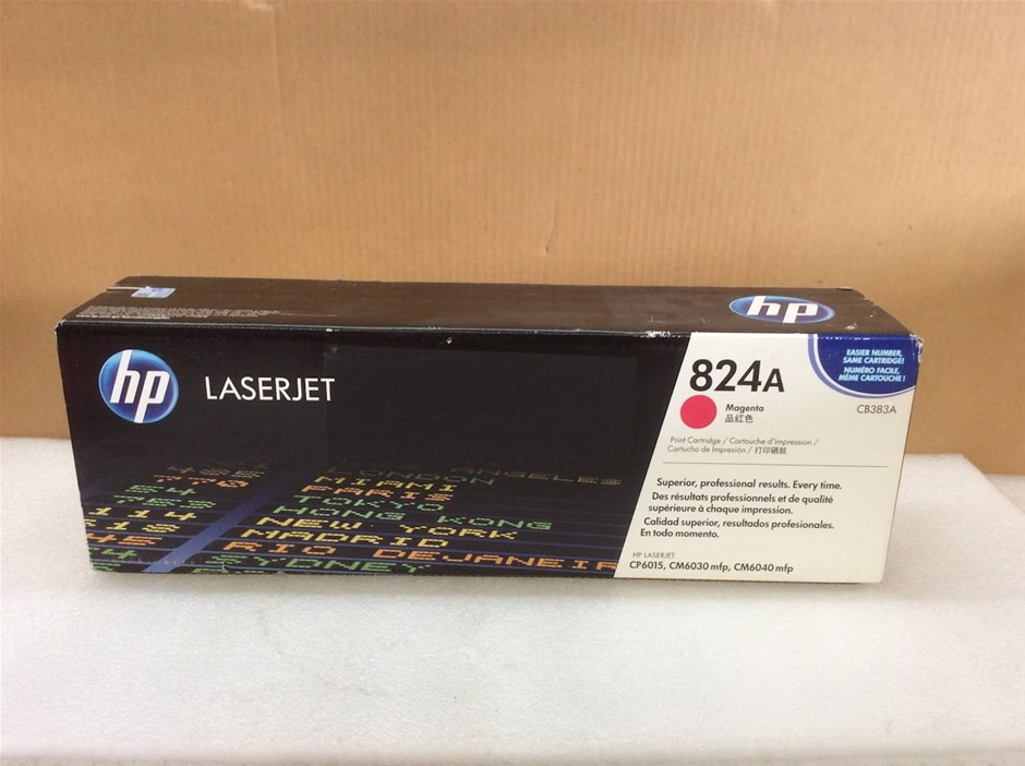HP 824A CB383A LaserJet Magenta Print Cartridge - New
