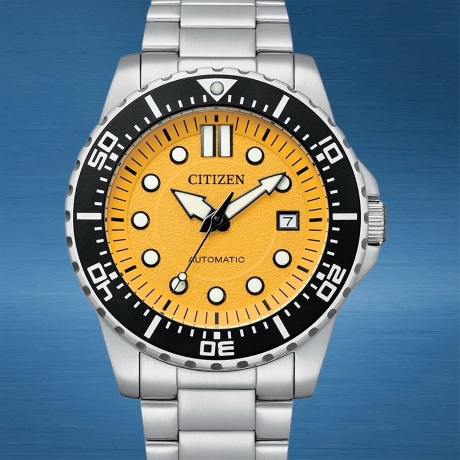 Citizen NJ0170-83Z Yellow Dial 43mm UNWORN