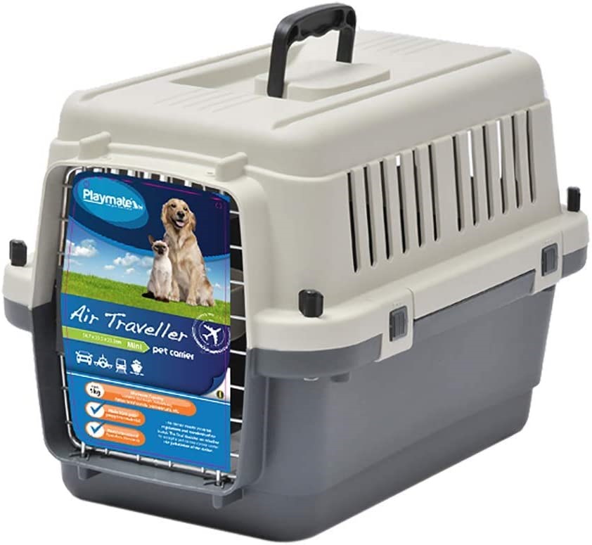 PLAYMATE Air Traveller - Mini 50 x 33 x 33cm, Colour: White & Grey. NB: Not