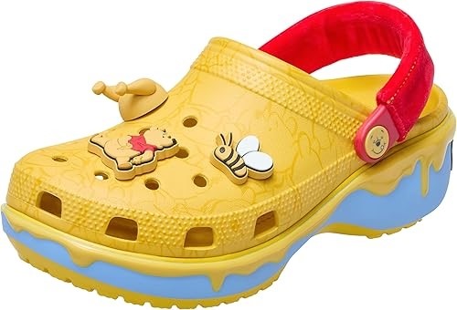 CROCS Women's Disney Collaboration Clog, Platform, US 7, Yellow/Multi (2110