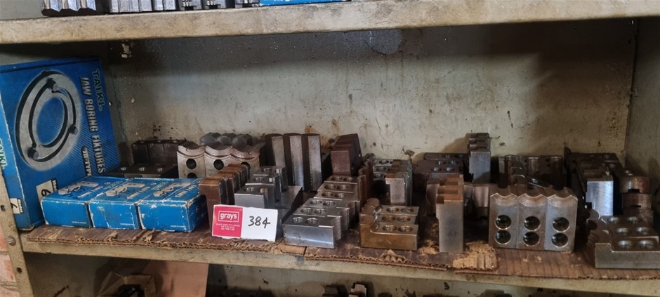 6" Chuck Soft jaws and Jaw machining boring fixture