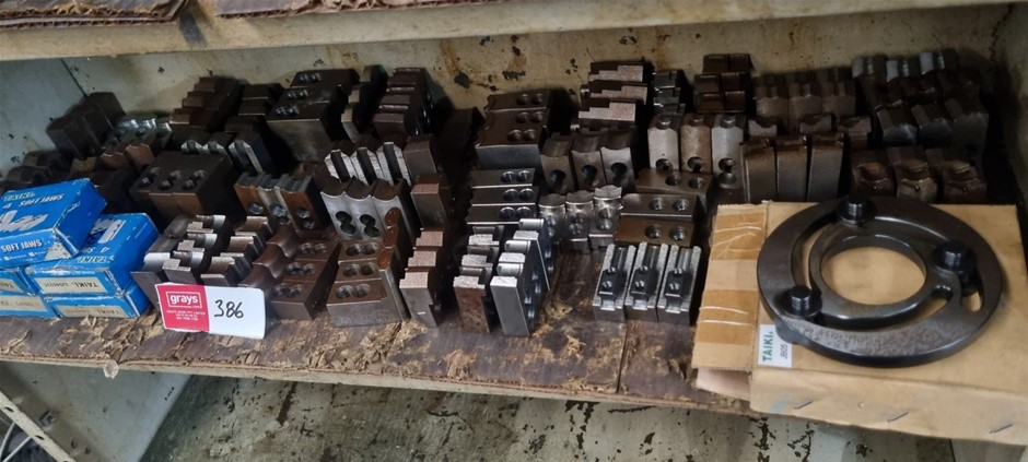 4" to 5" Chuck Soft jaws and Jaw machining boring fixture