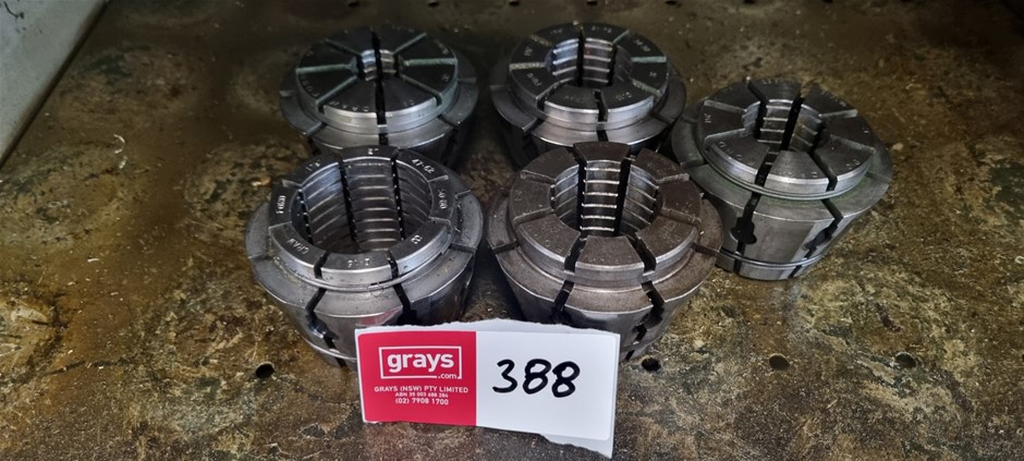 Crawford collets Round bar Serrated Type V120