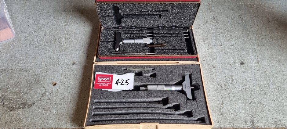 2 off Depth Micrometers