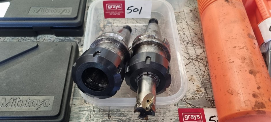 BT40 Collet chucks ER40 with cutter