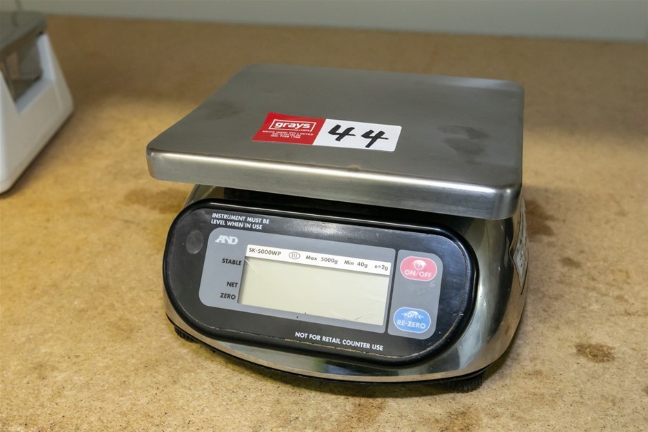 AND SK-5000WP Digital Scale