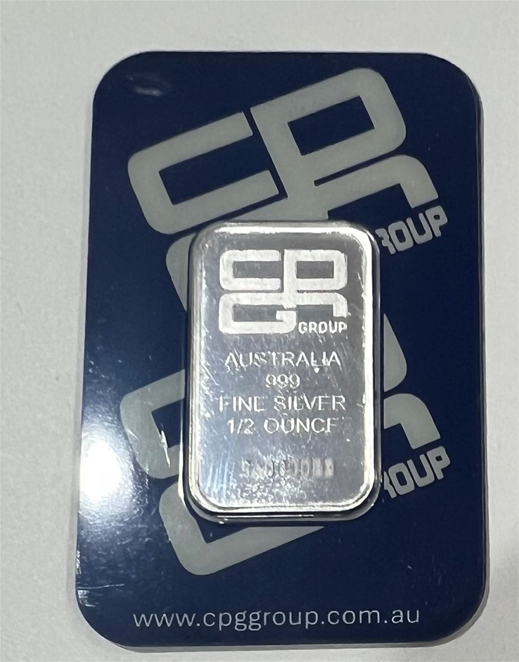 1/2 Ounce Certified Silver Bars sealed