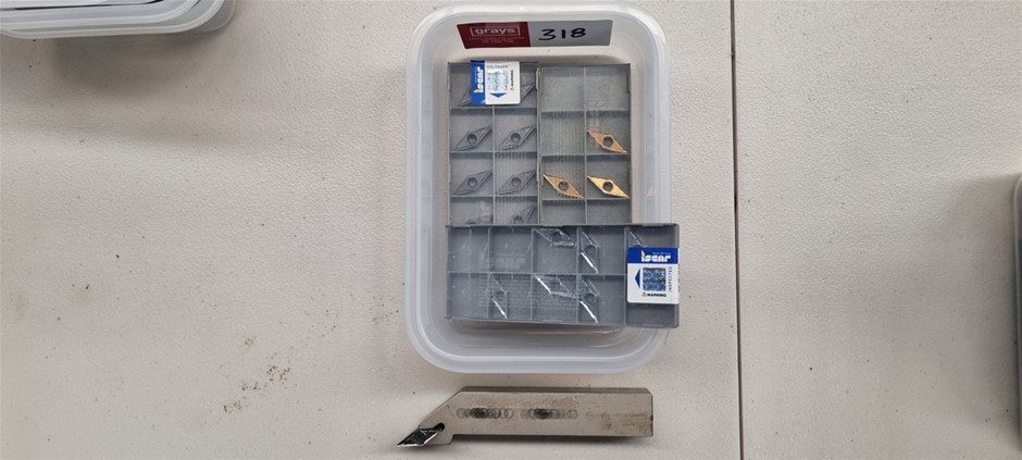 OD Turn Holder 25mm Shank Plus Insert VCGT