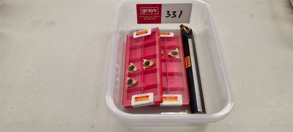 Sandvik ACME Thread ID Boring Bar Plus Inserts