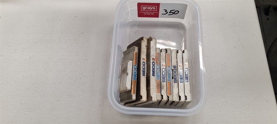 Seco Various Inserts