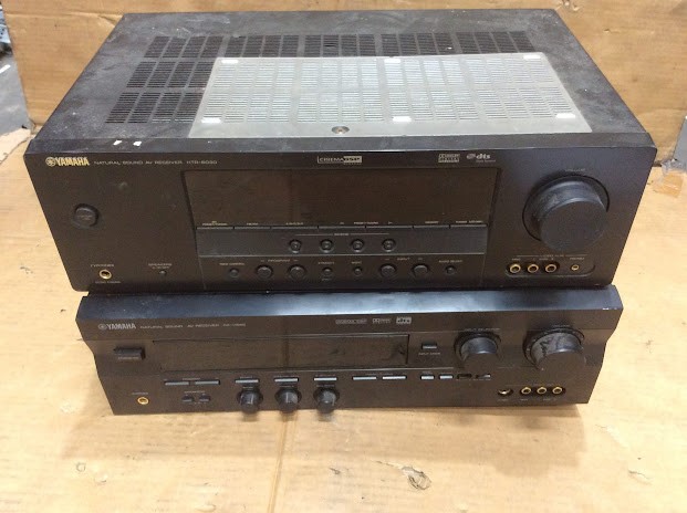 Yamaha HTR-6030&RX-V596 AV Receiver (Lot of 2)