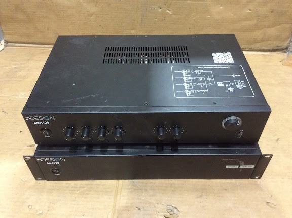 inDESIGN BMA120&BA4120 Power Amplifier (Lot of 2)