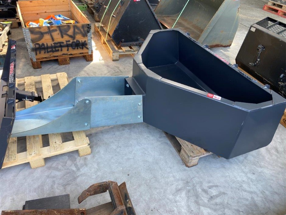 Unused Versatach Concrete Kibble Skid Steer Attachment