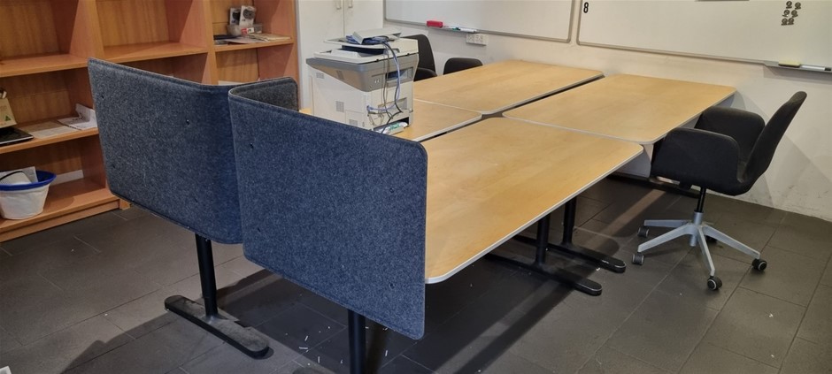 4 off Office tables, Including: