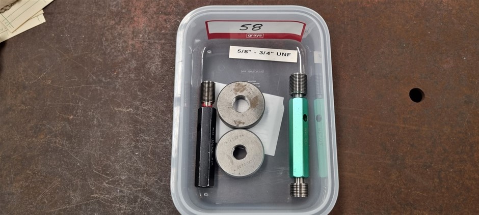 Thread Gauge 5/8  to 3/4 UNF