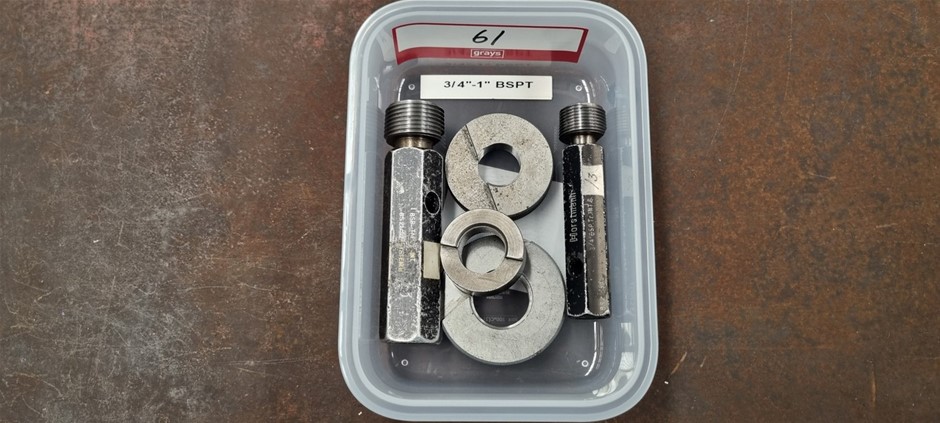 Thread Gauge 3/4 to 1 BSPT